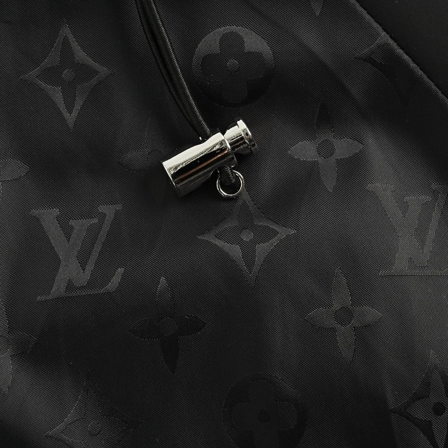 Louis Vuitton/Louis Vuitton old flower all-over printed sleeves patchwork hooded thin coat